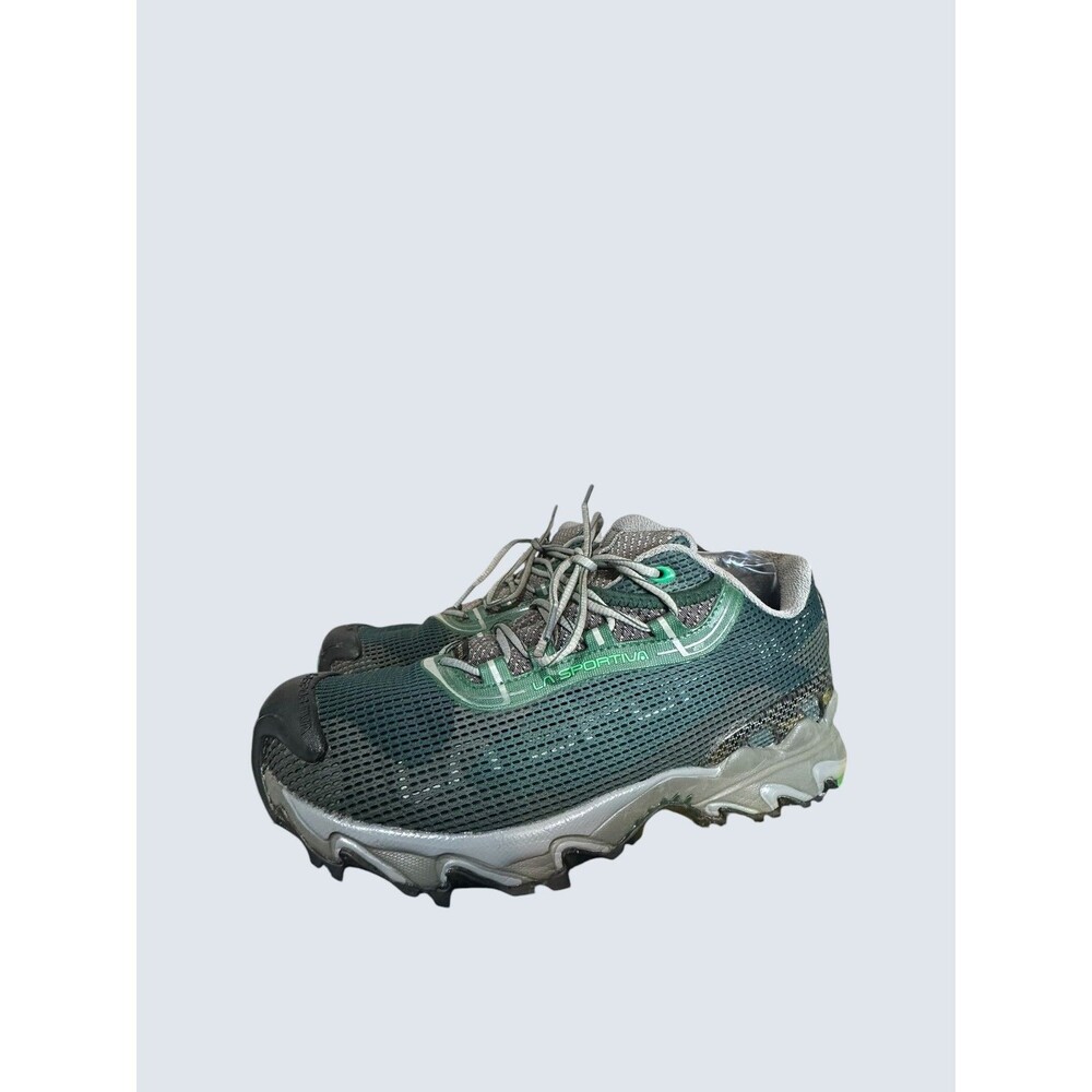 La Sportiva Men’s Wildcat 2.0 Trail Running Hiking Shoes Sz 10.5 Green Gray